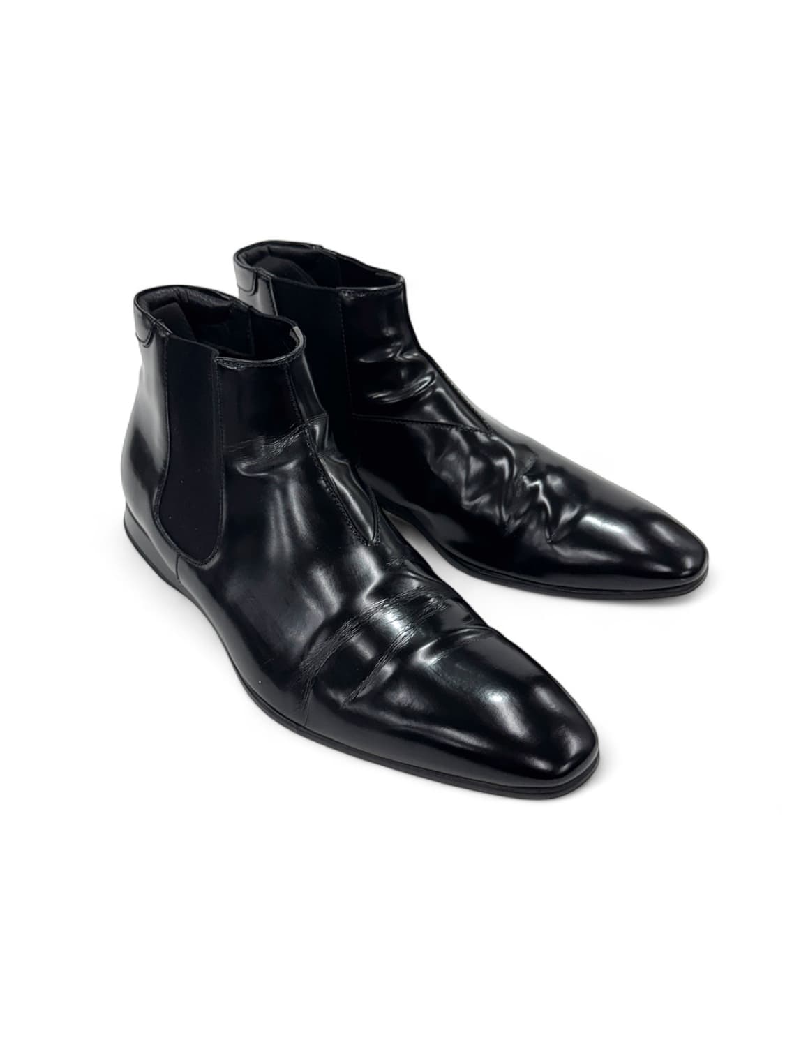 Prada 00s Mid Chelsae Boots 상품이미지4