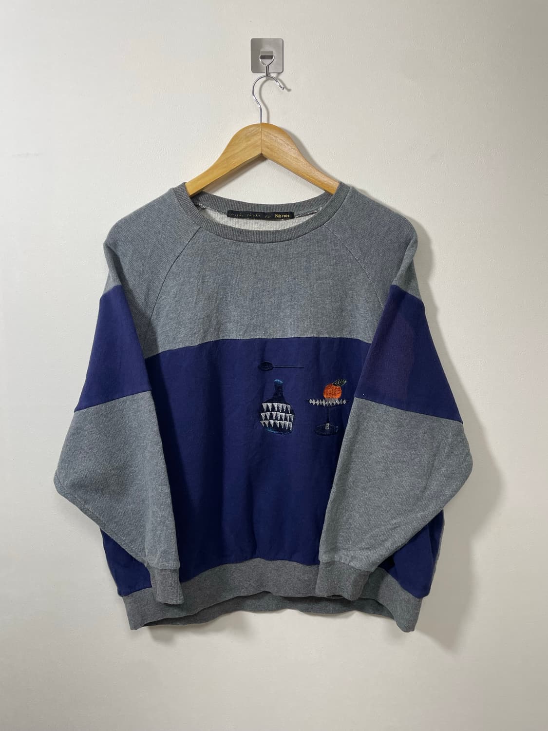 네넷Nenet 블록 맨투맨 M - M9 상품이미지1