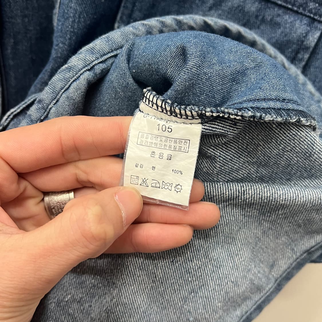 VTG 멀티포켓 데님 베스트 조끼 105 상품이미지4