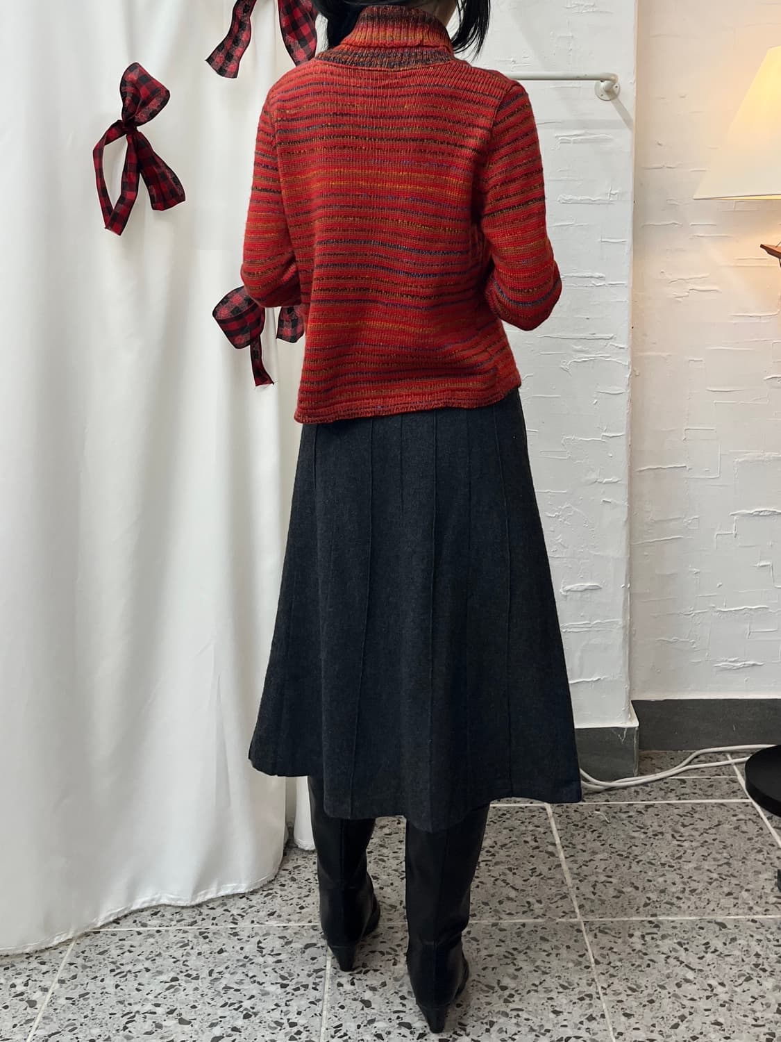 canyon red sweater 상품이미지4