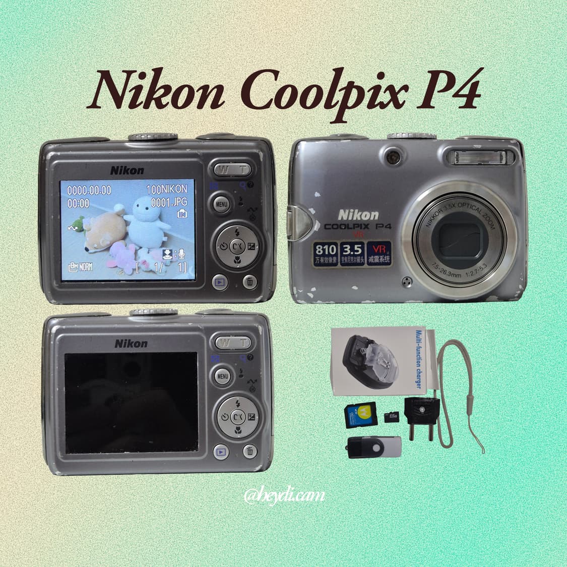 [한글판] 니콘 쿨픽스 NIKON COOLPIX P4 상품이미지2