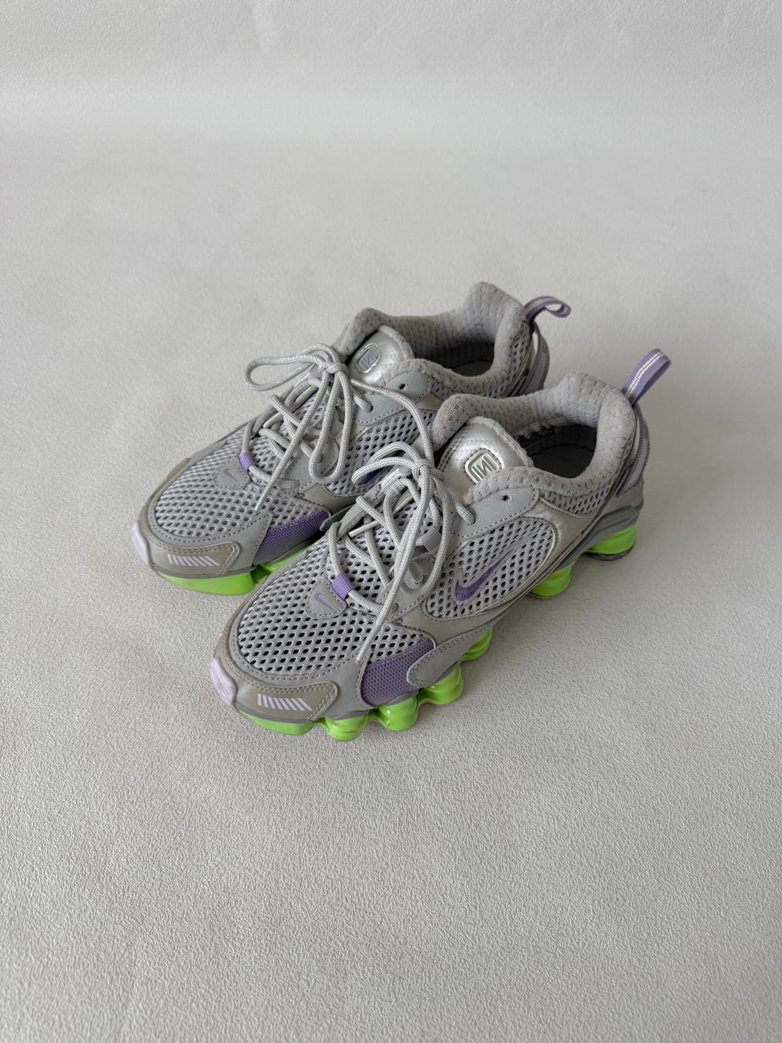 [240]나이키(NIKE) 샥스 노바 그린퍼플 상품이미지3