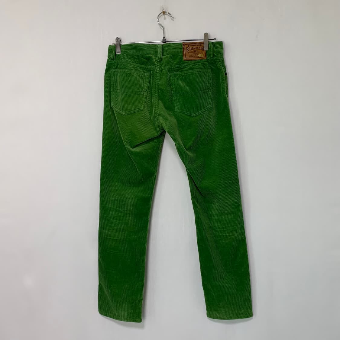랄프로렌 빈티지 그린 코듀로이 팬츠 여성 바지 28인치 상품이미지3