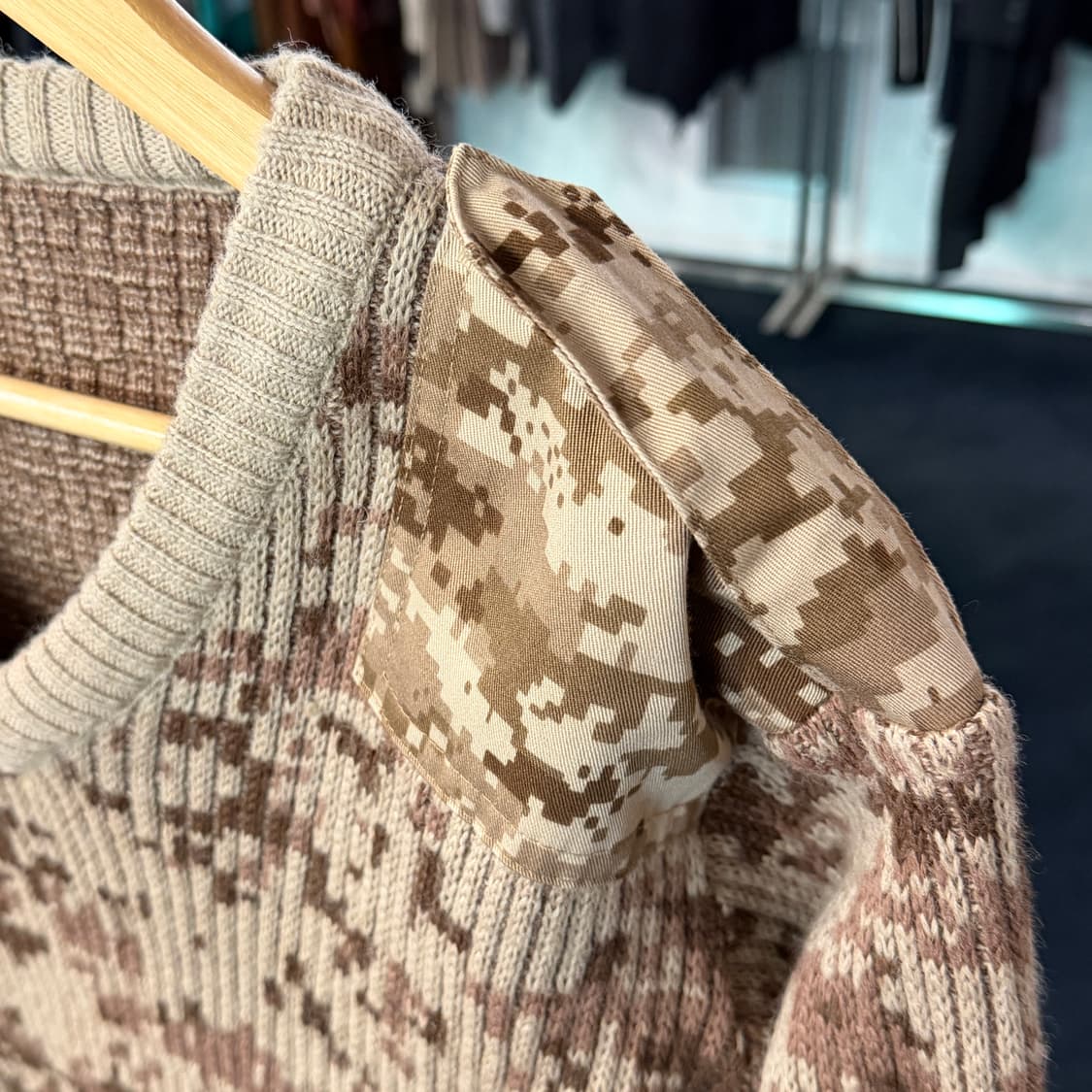 [M] 밀리터리 코만도 니트 상품이미지3