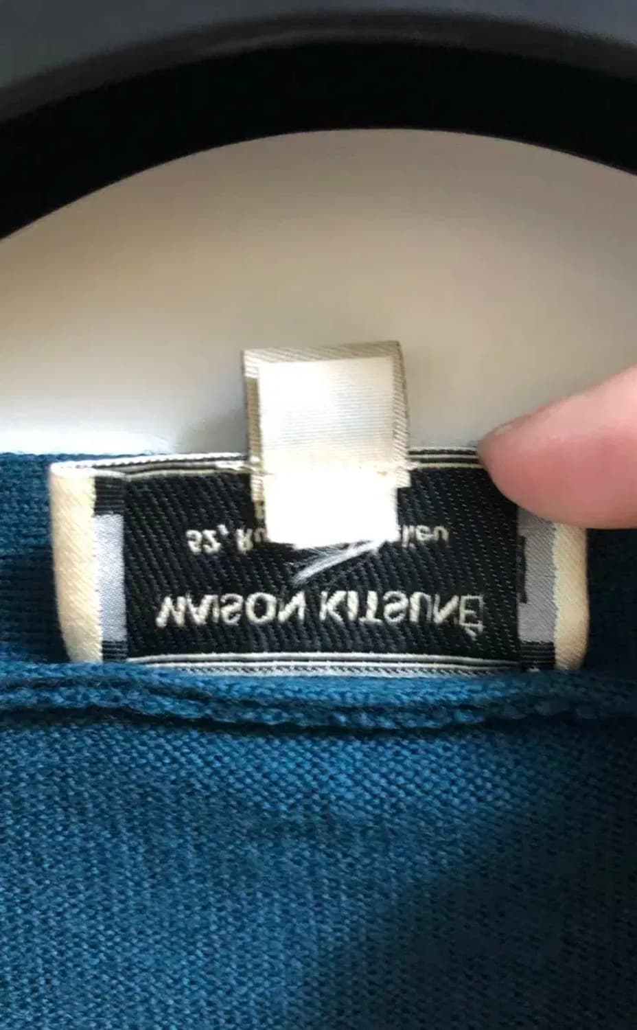 메종키츠네 정품 폭스 로고 가디건 상품이미지6