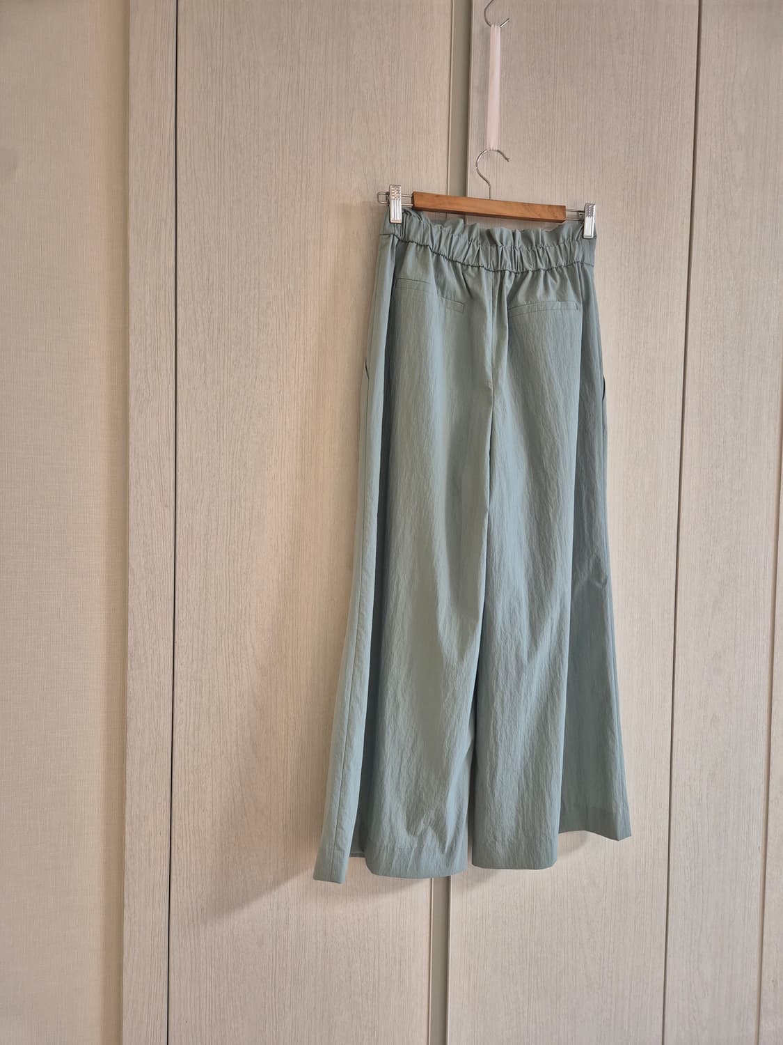 미샤 와이드 핀턱 슬랙스 상품이미지3