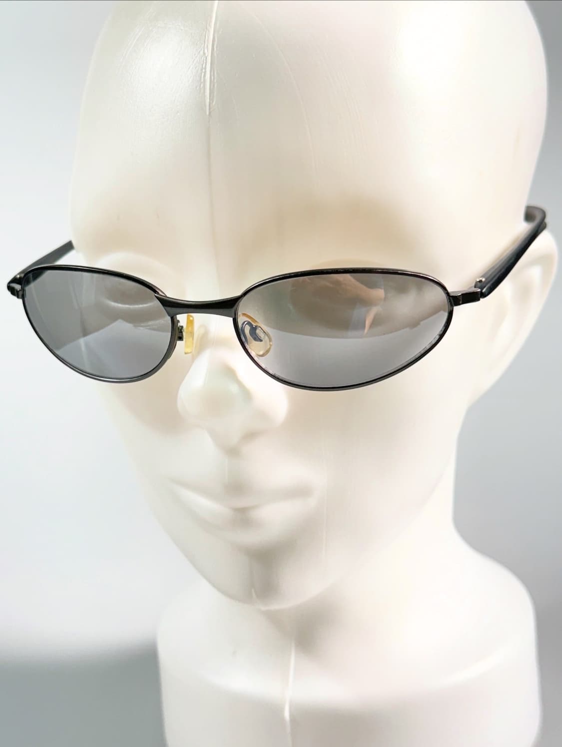 90s DOMON 차콜 슬림 스퀘어 빈티지 선글라스 상품이미지8
