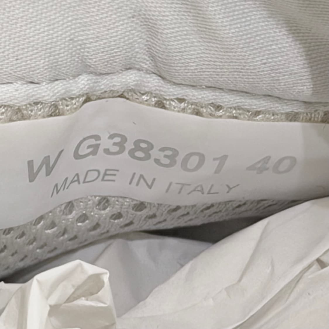 (A+/40) / 샤넬 스니커즈 메쉬 스웨이드 카프스킨&블랙 화이트 상품이미지8