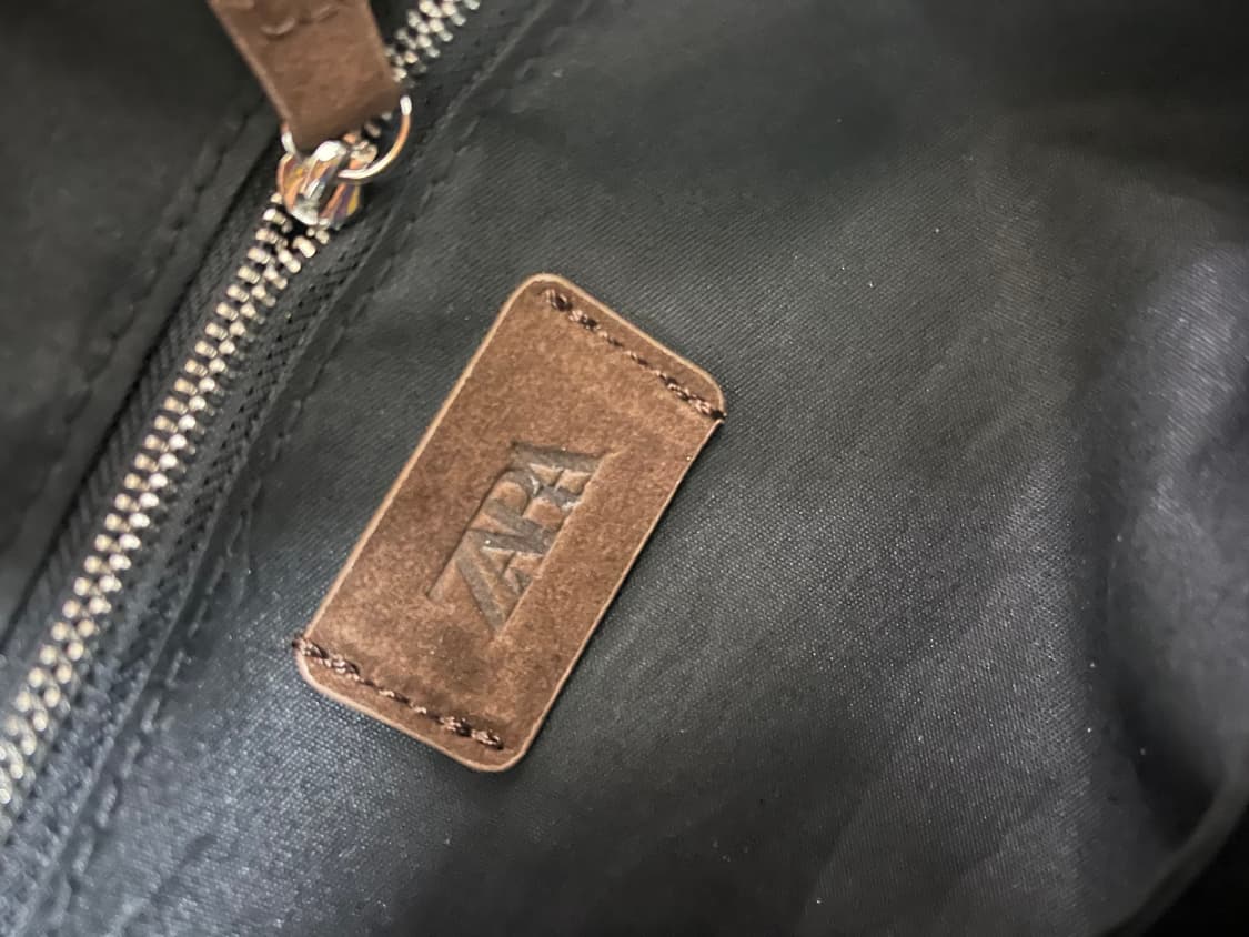 자라 스웨이드 미니 볼링백 상품이미지6