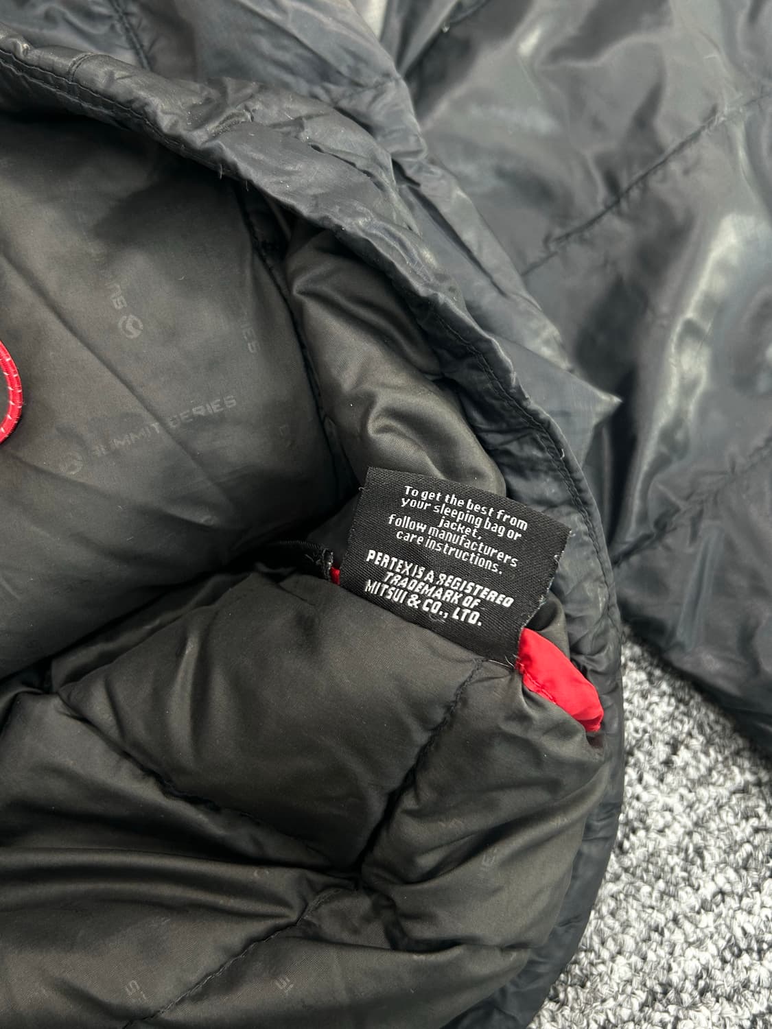 노스페이스 써밋시리즈 800 블랙 경량패딩 상품이미지8