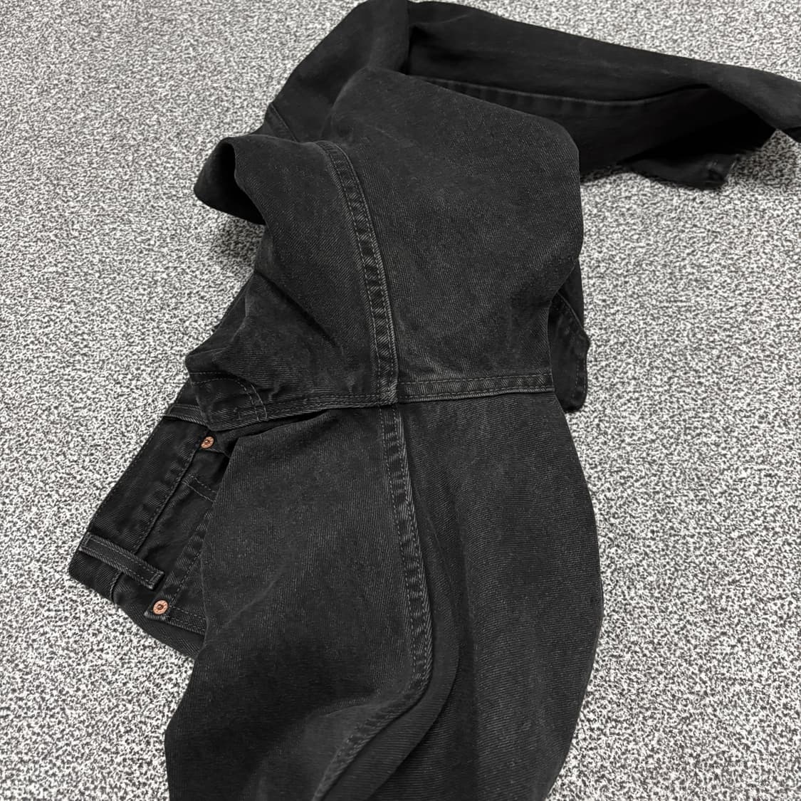 90s 빈티지 리바이스 505 블랙 허리46cm 상품이미지6