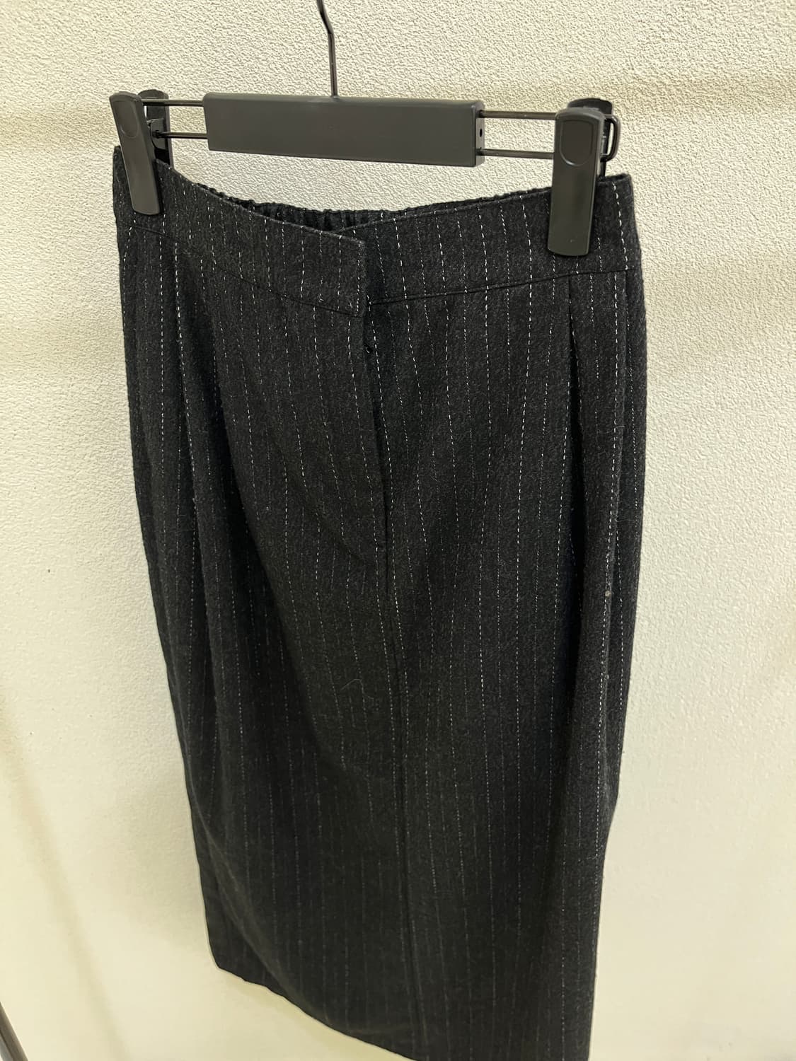 아모멘토 스트라이프 울 가르송 스커트  상품이미지3