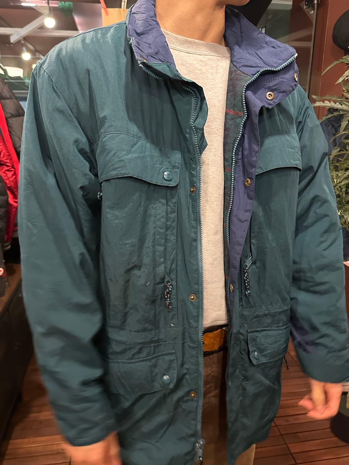 90’s L.L BEAN recharge parka 상품이미지5