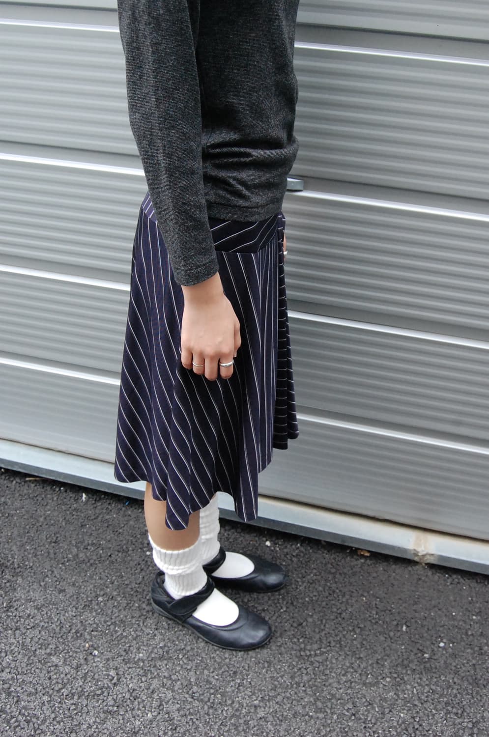 Ballsey unbalance skirt 상품이미지4