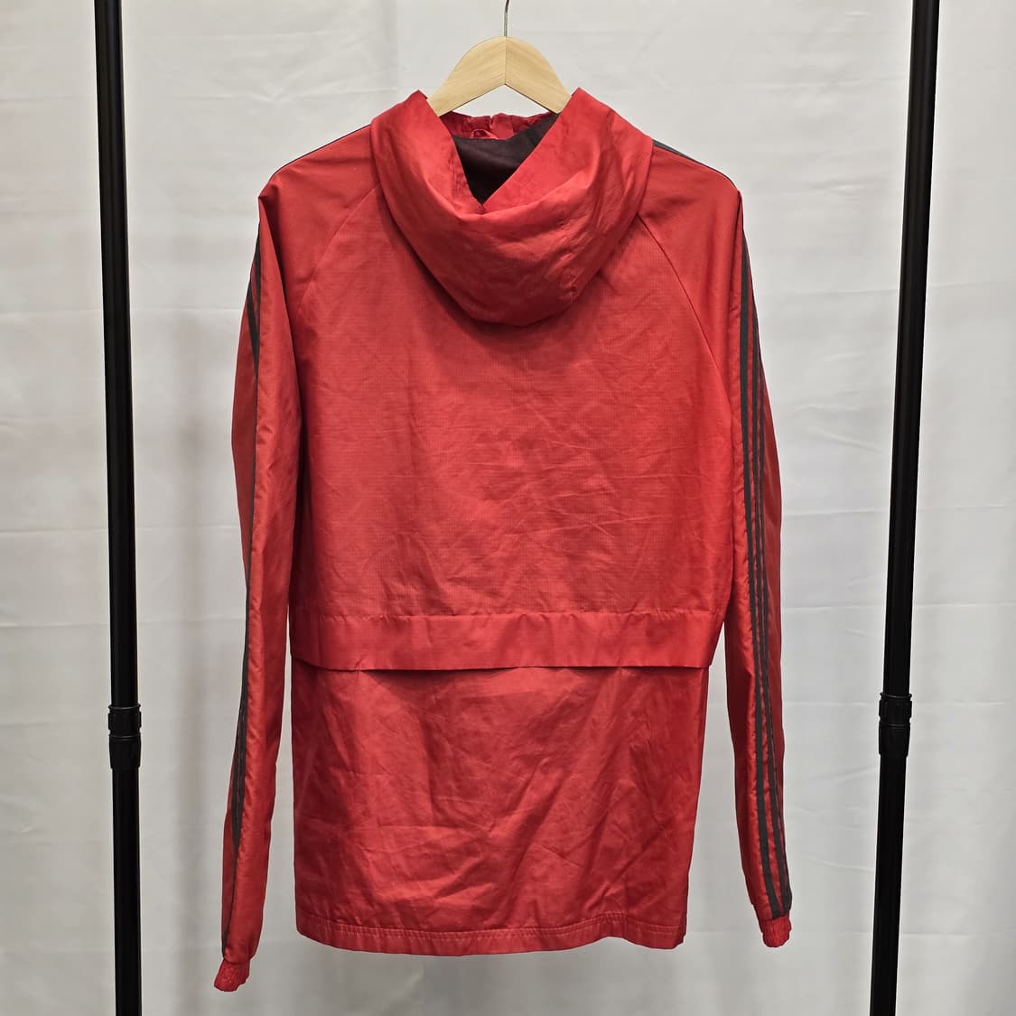 FC바이에른 뮌헨 아디다스 후드 윈드브레이커 바람막이 레드 M 상품이미지2