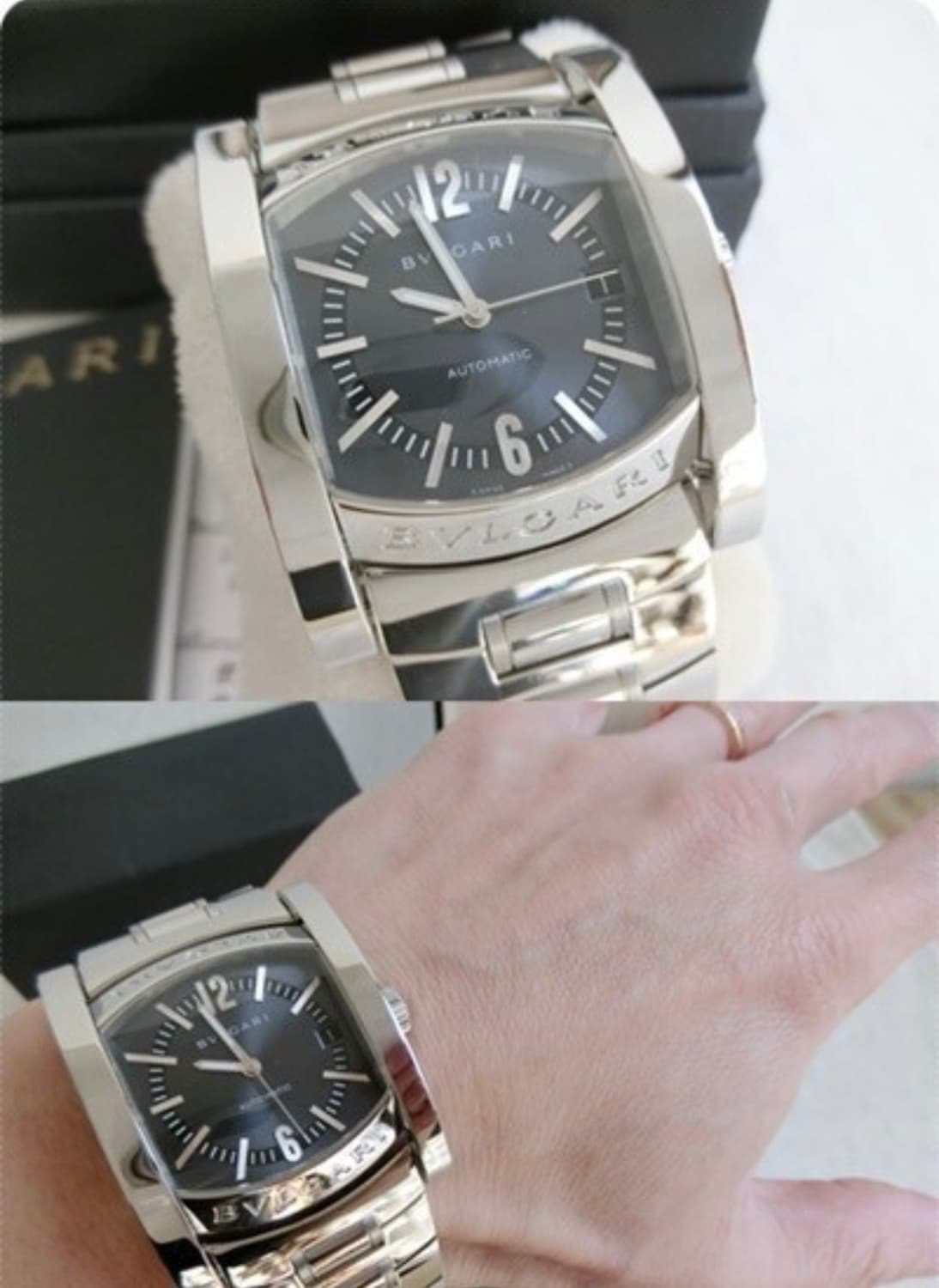 불가리 아시오마 AA44S 44mm 남성용 오토메틱 스틸 상품이미지3