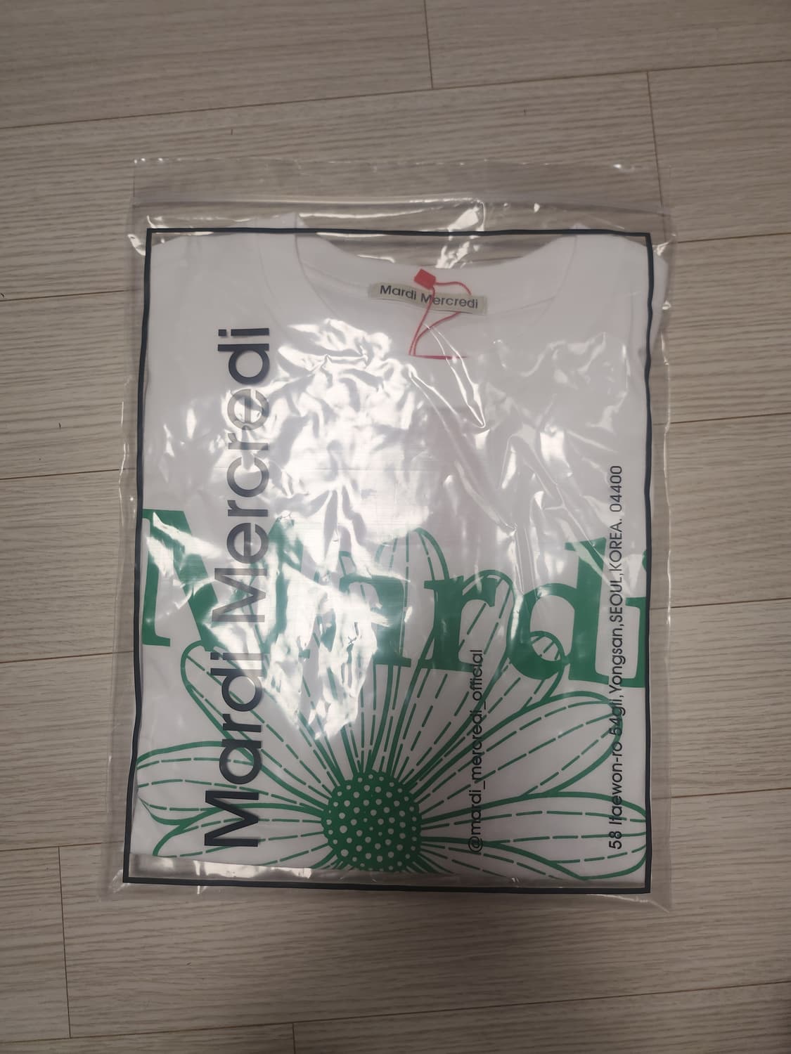 [새상품]마르디메크르디 반팔 티셔츠 상품이미지3