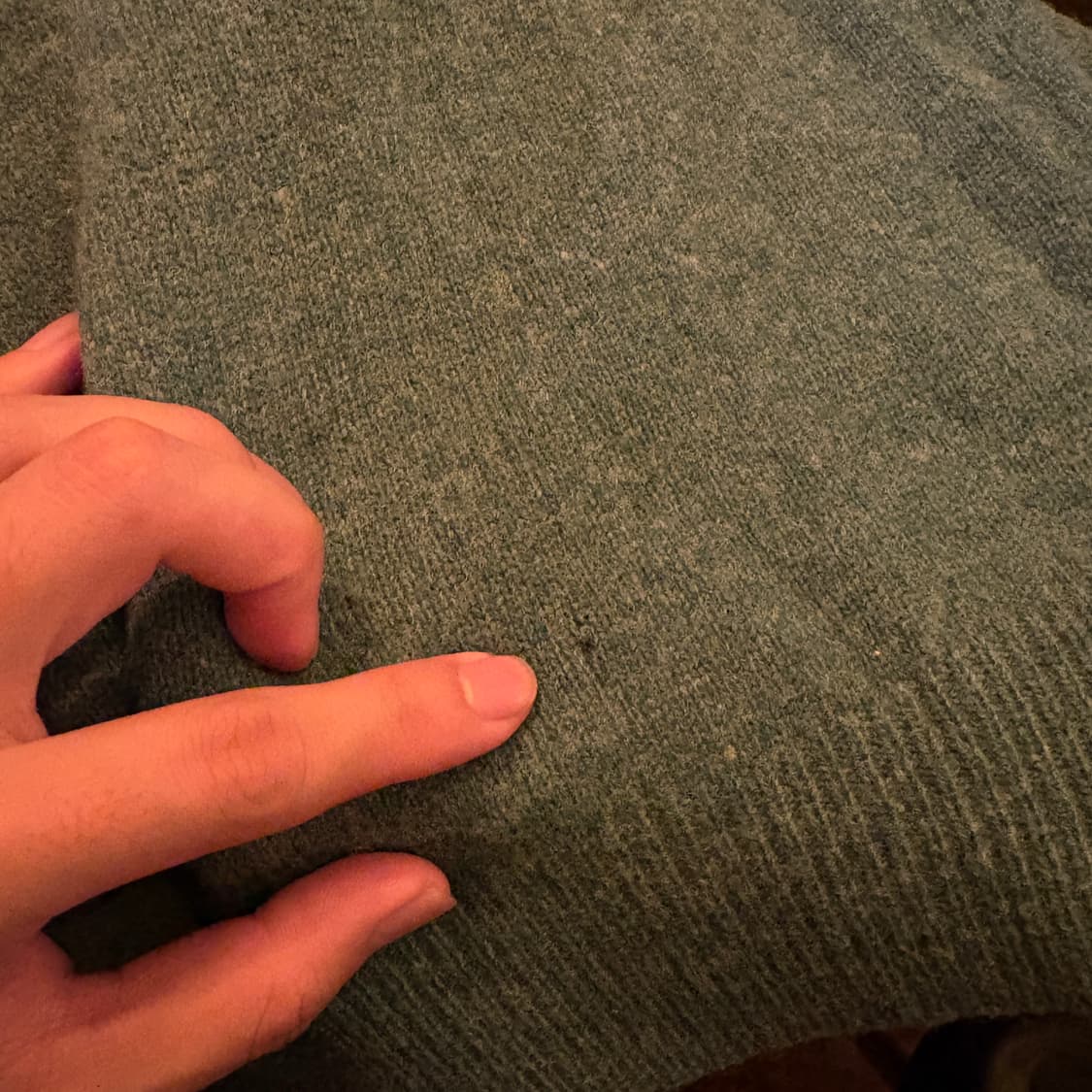 폴로 정품 그린 렘스울 니트 상품이미지8