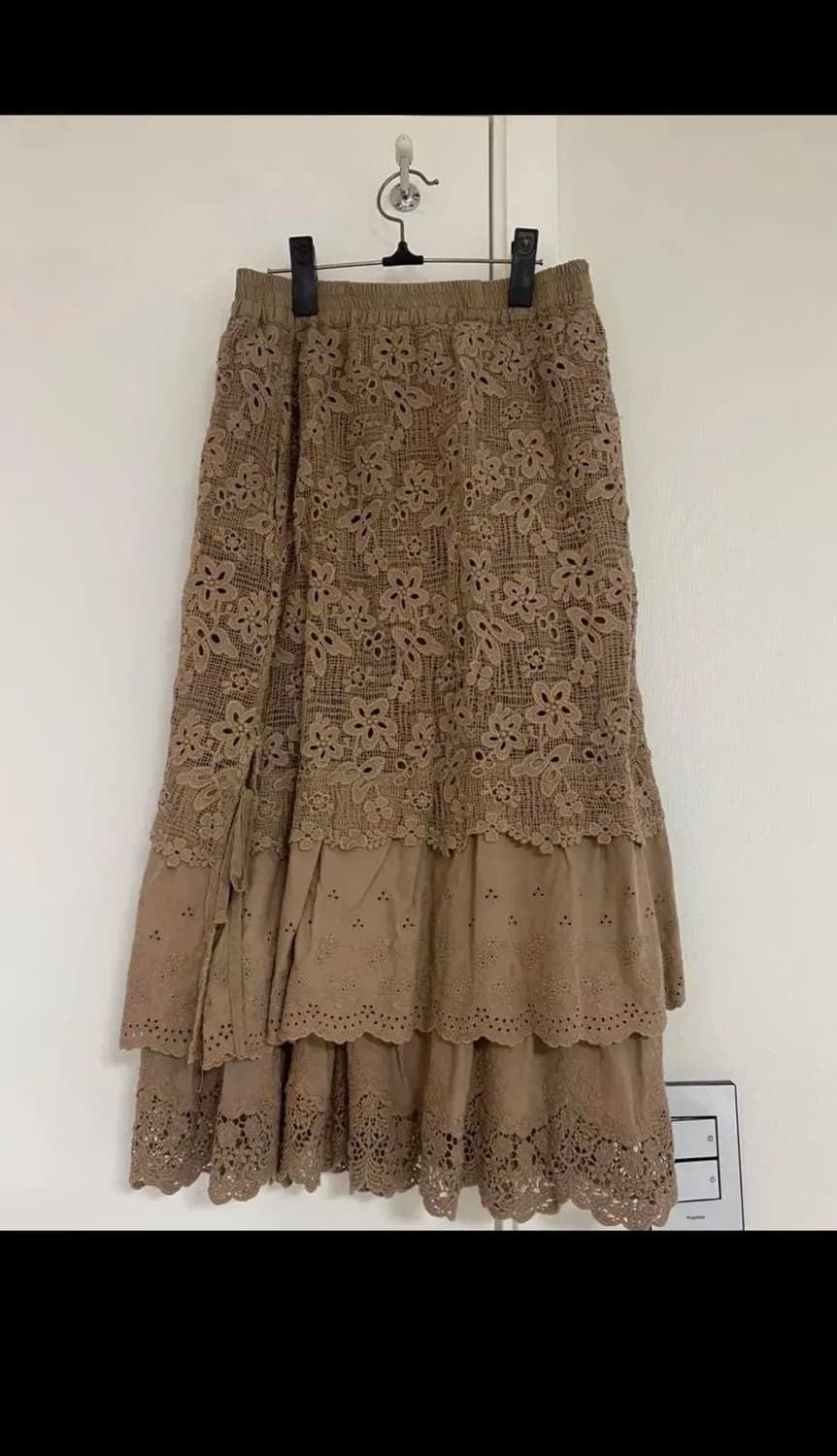 빈티지 모리 페어리 레이어드 스커트 상품이미지1