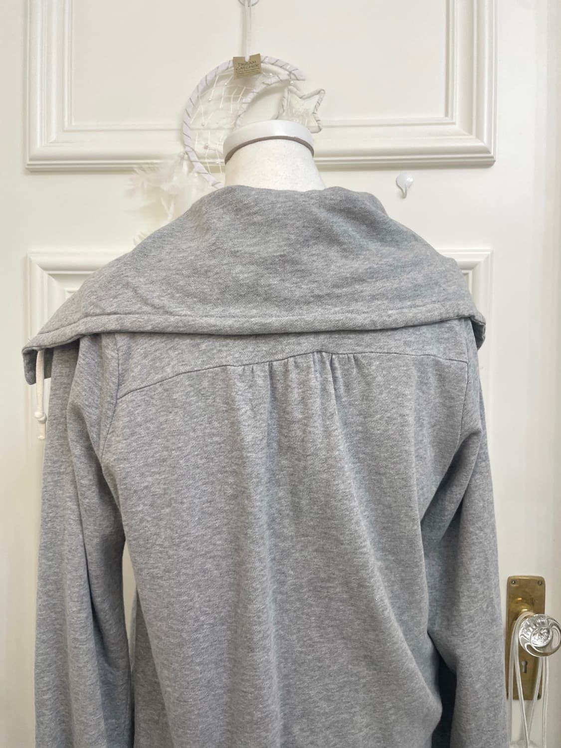gray cotton mori pocket losse collar car 상품이미지5
