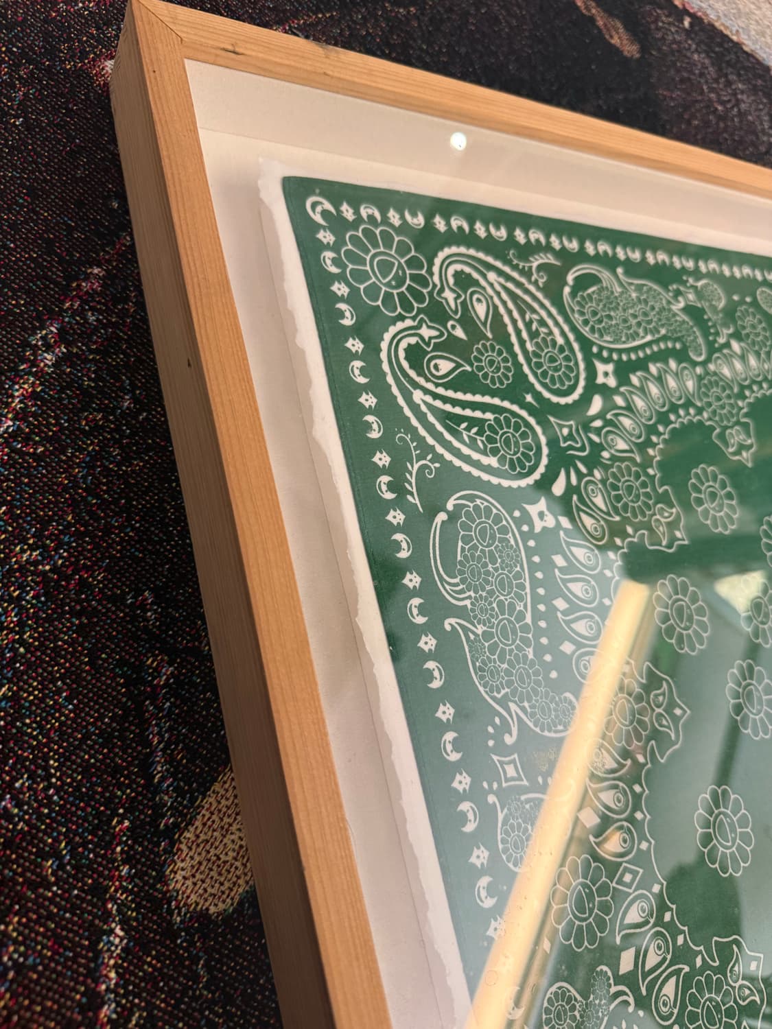 무라카미 타카시 플라워 반다나 액자 상품이미지3