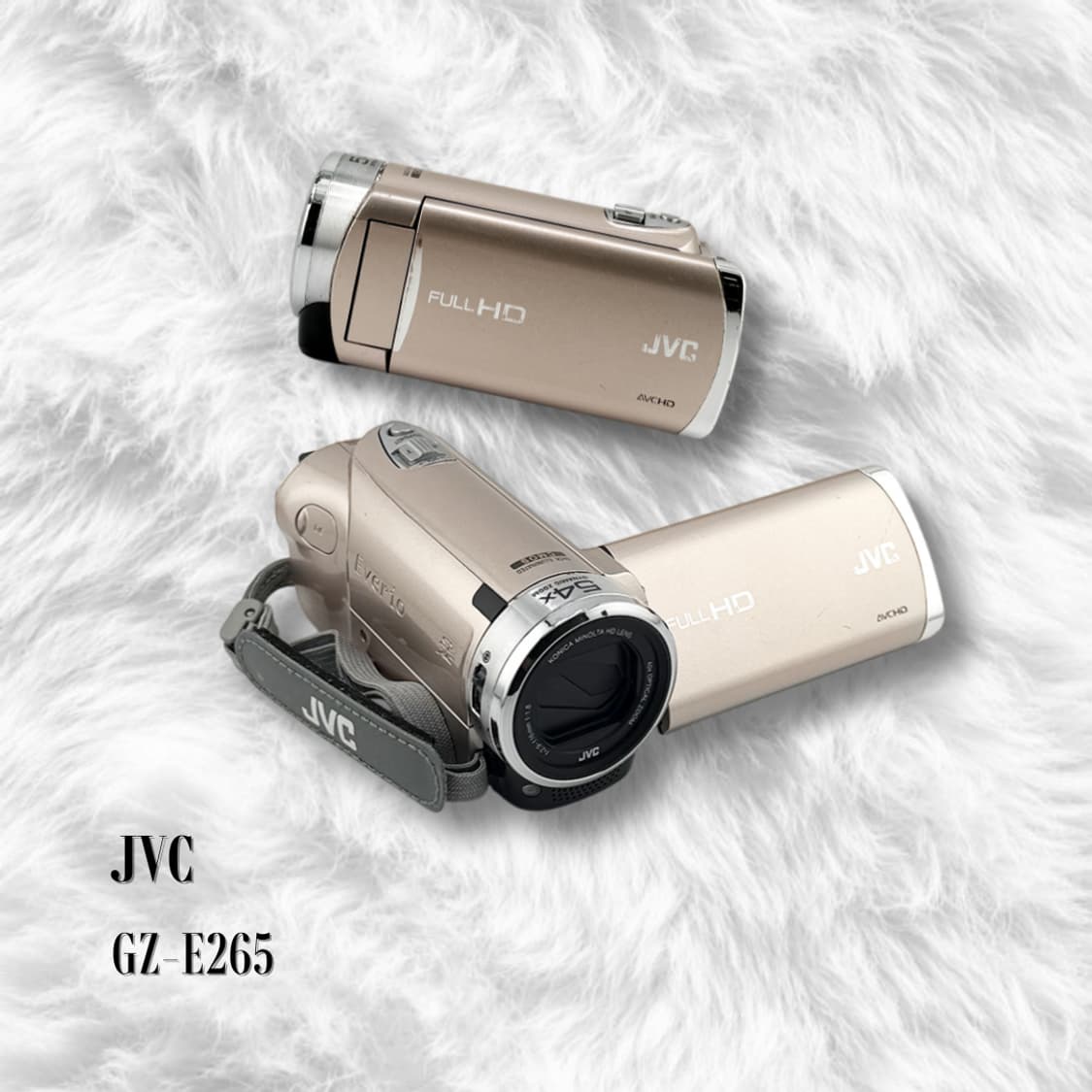 [에스파 감성] JVC 켄우드 GZ-E265 브이로그 비디오 캠코더 상품이미지1