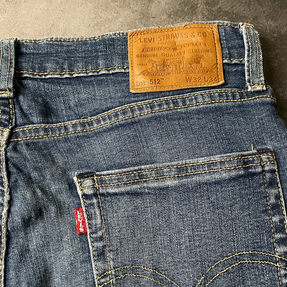 LEVI'S 리바이스512 프리미엄 슬림 테이퍼드핏 데님팬츠 A00634 상품이미지9