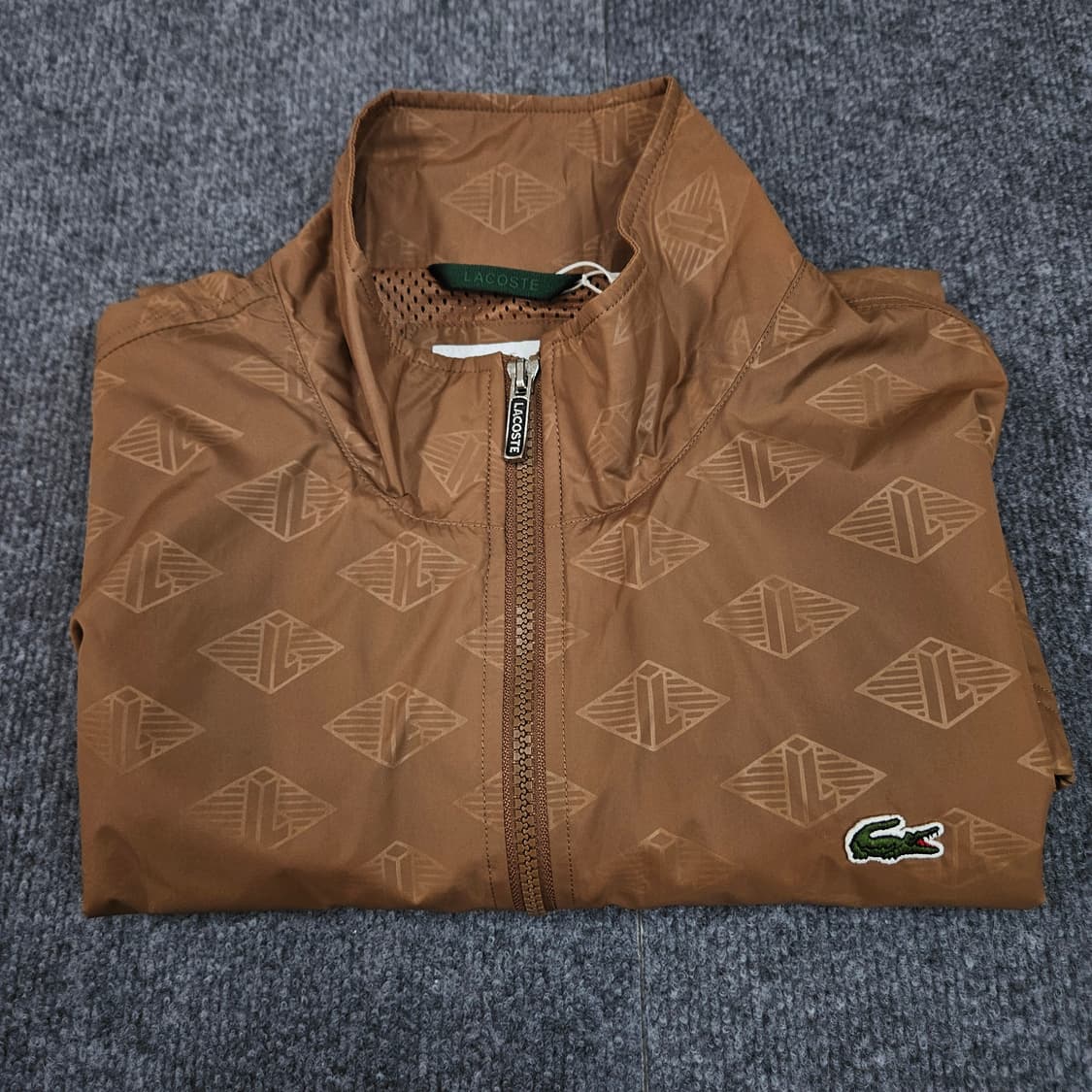 라코스테 모노그램 블루종(급처) 상품이미지3