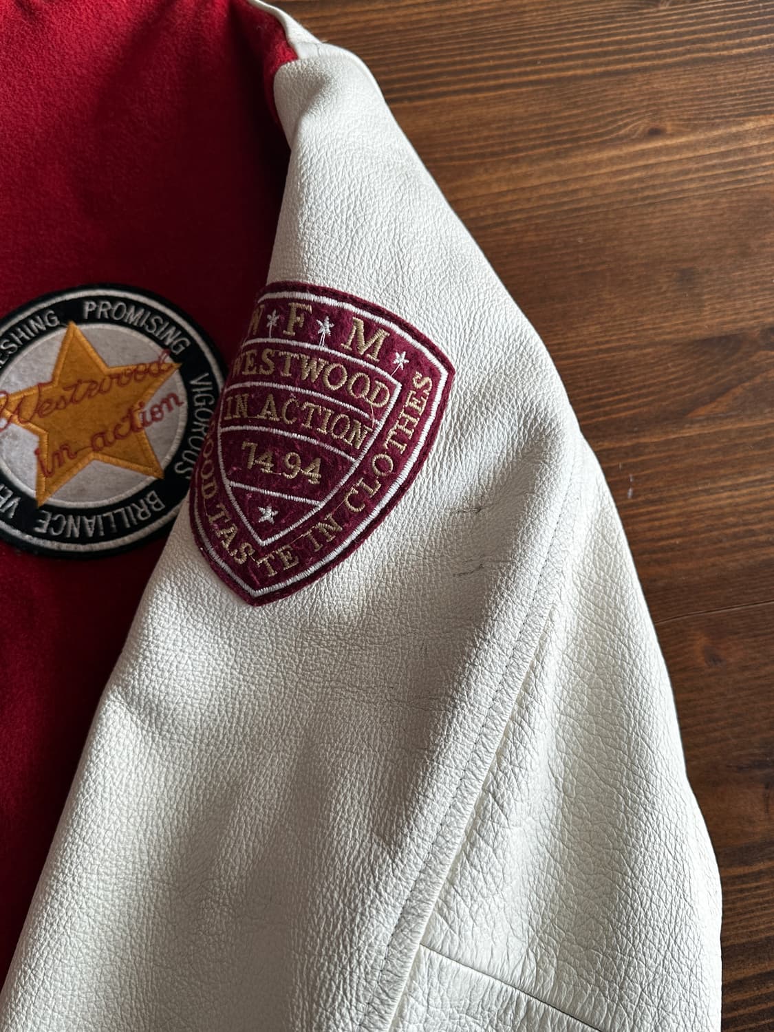 WESTWOOD IN ACTION 바시티 자켓 상품이미지4