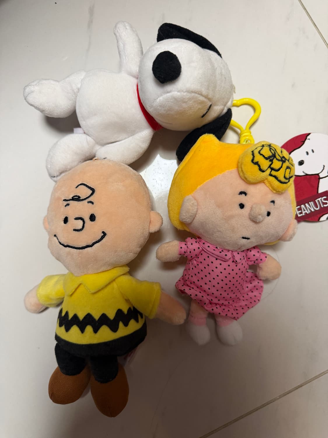 피너츠(Peanuts) 스누피, 찰리 브라운, 루시 반 펠트 봉제 인형 상품이미지1