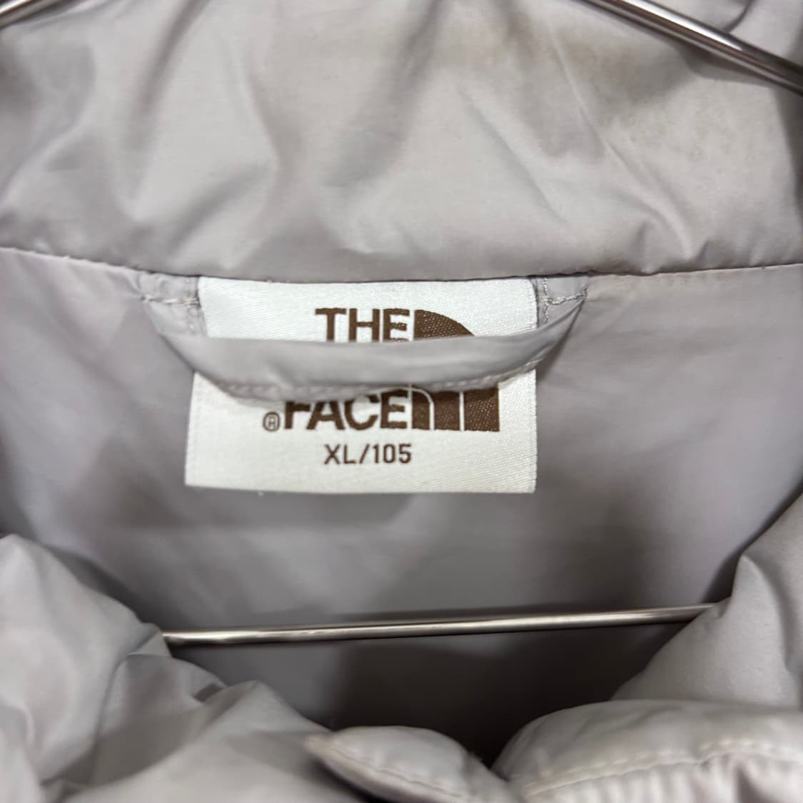 노스페이스 화이트라벨 니트슬리브 퀼팅 경량패딩 상품이미지3