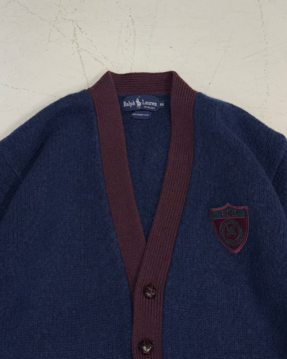 폴로 80s 에스에치 패치 가디건  상품이미지2