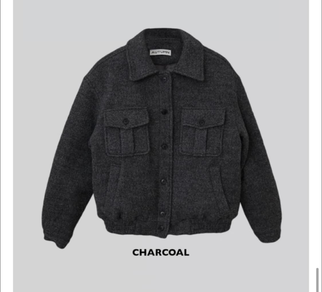 어텀 / 아웃포켓 누빔 점퍼 상품이미지2