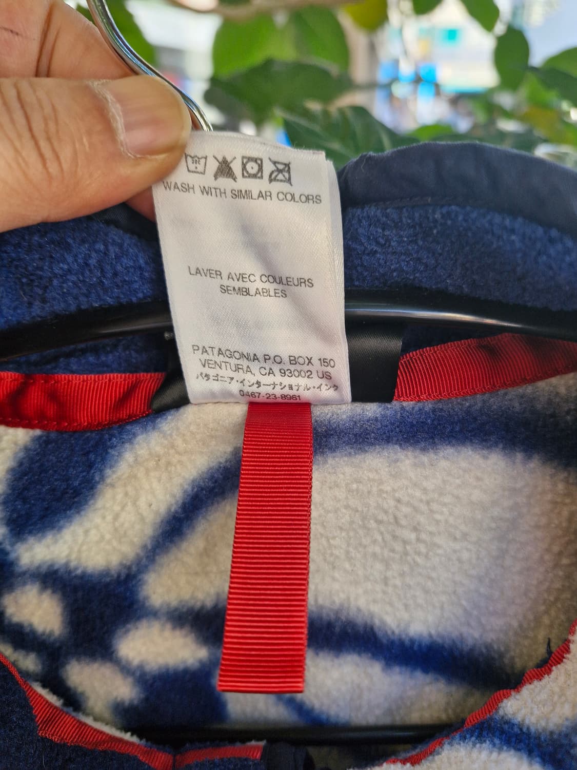 Z-74 파타고니아 신칠라 하와이언 블루 상품이미지8