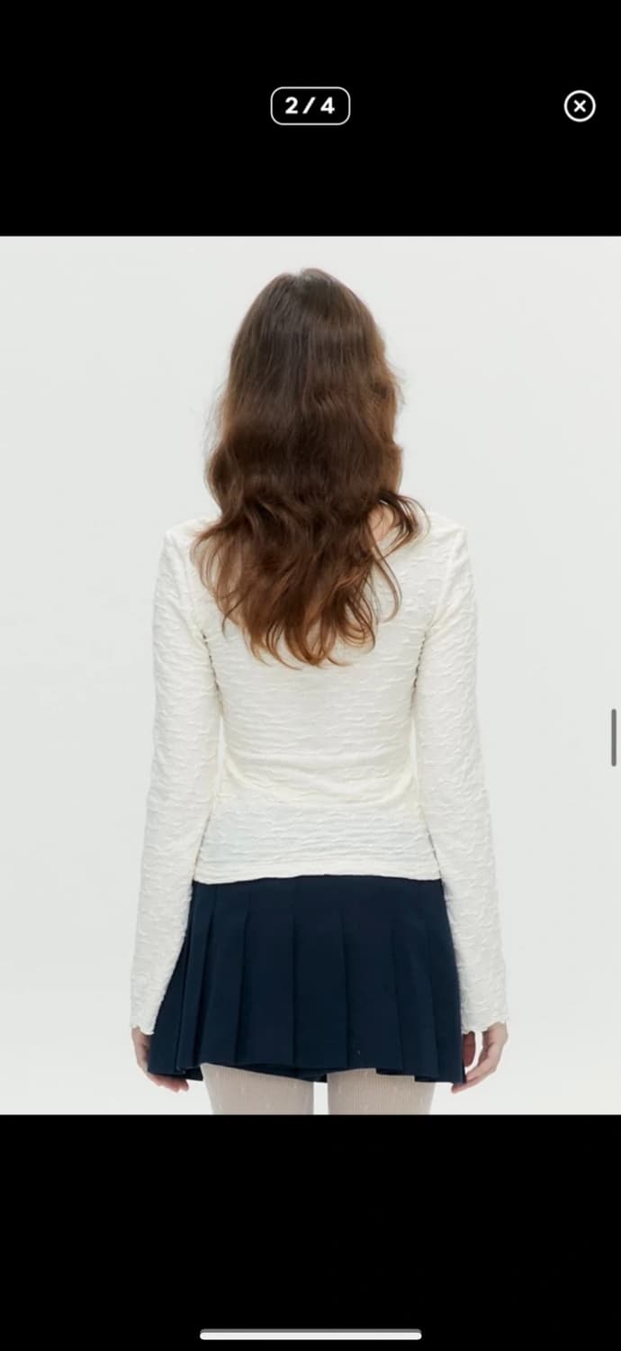 마가린핑거스 리본 오프숄더 티셔츠 여성 블라우스 판매 상품이미지6