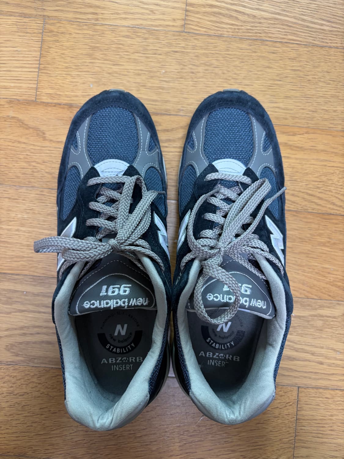 뉴발란스 991 v1 네이비 270 상품이미지2