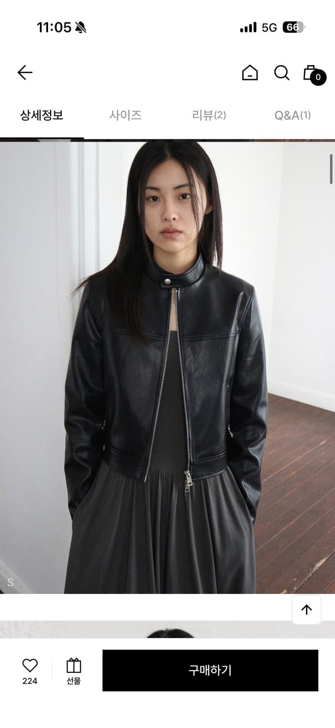 카일로 RACING LEATHER JACKET (BLACK)- S 상품이미지7