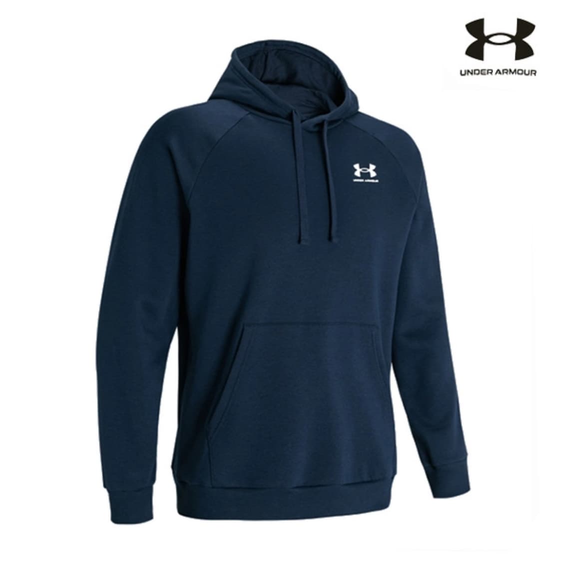 [M] Underarmour 언더아머 네이비 코튼 후드티 상품이미지3