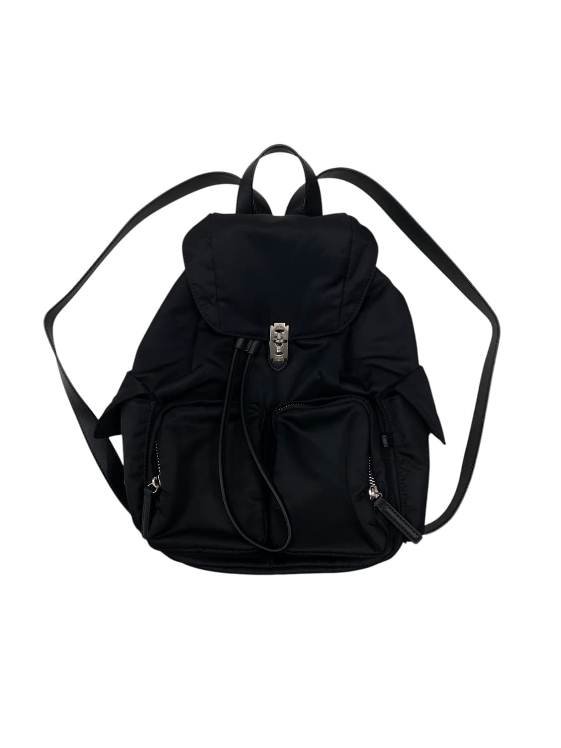 vunque 분크 헤이 더블 포켓백팩 블랙 상품이미지1