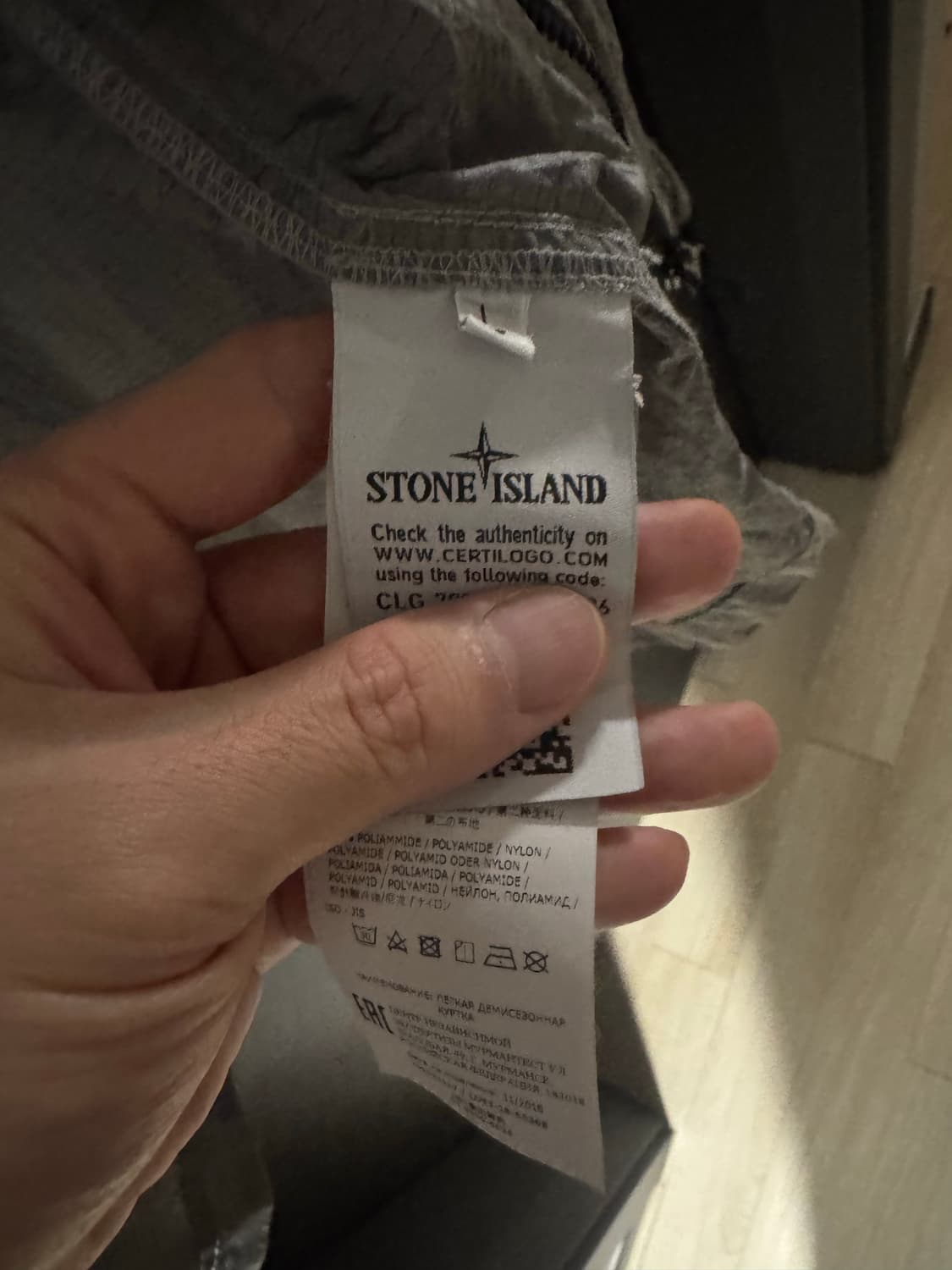 스톤아일랜드 오버셔츠 펄그레이 L 상품이미지4