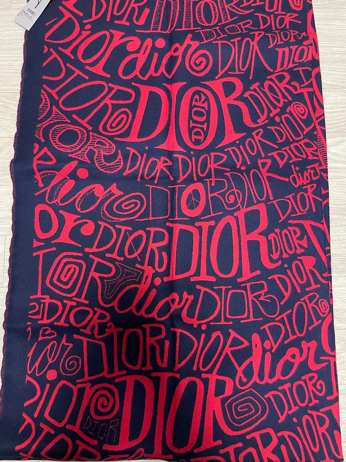 디올 그래픽 디자인 블랭킷 상품이미지1
