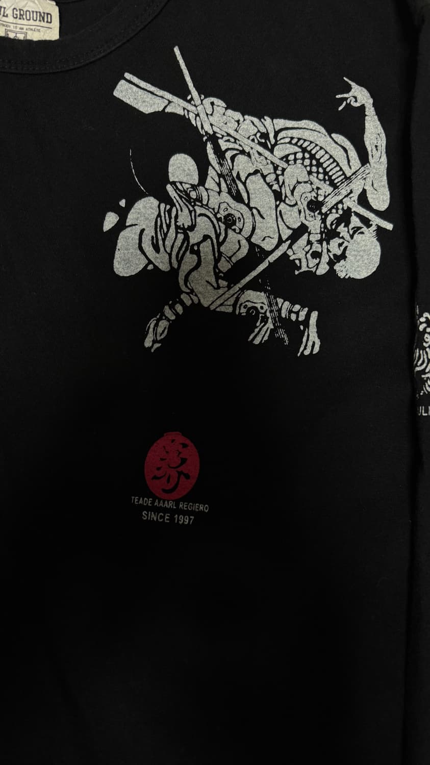 Paul Ground 사무라이 그래픽 롱슬리브 상품이미지4