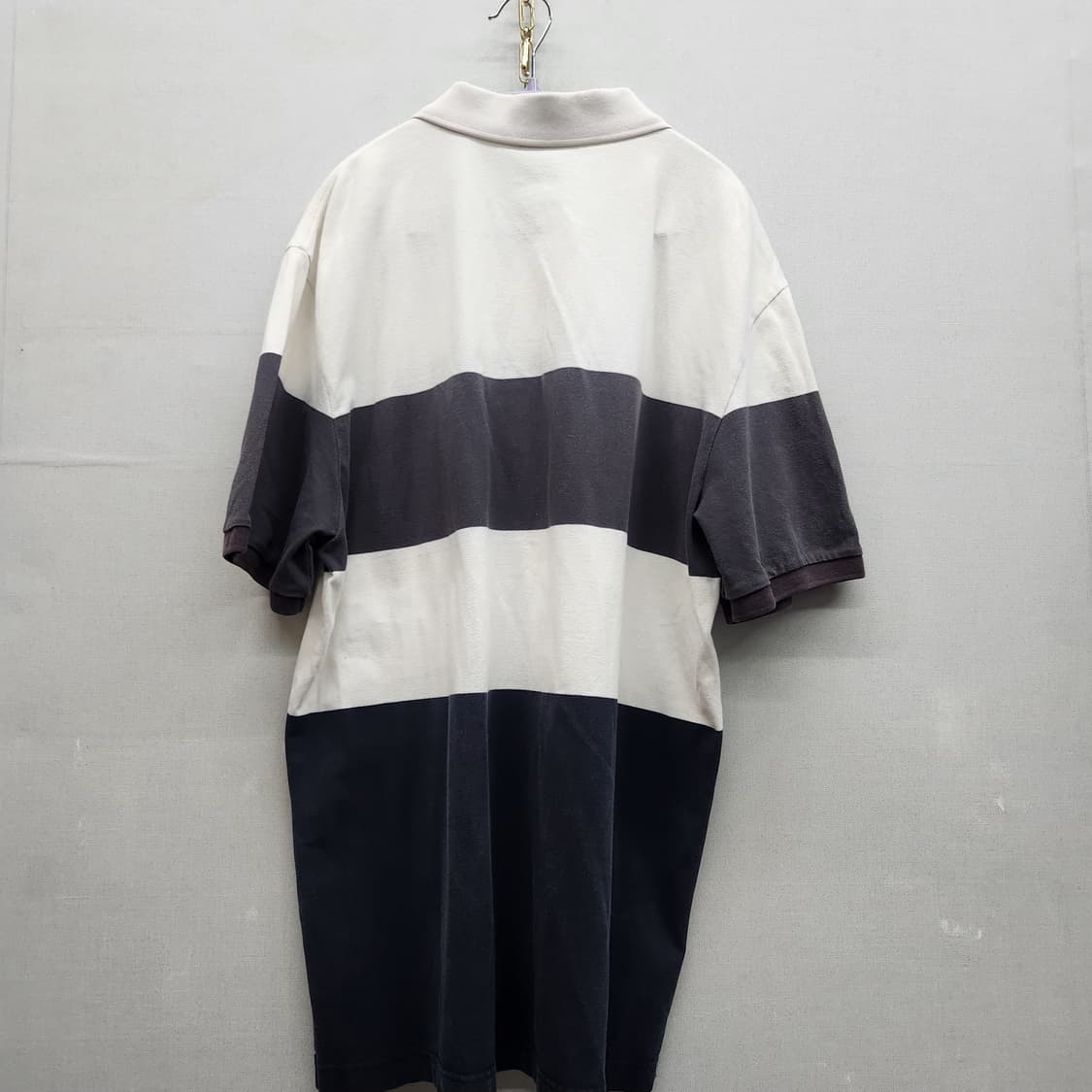 빈폴 로고자수 배색 반팔카라 115(XL) 상품이미지4