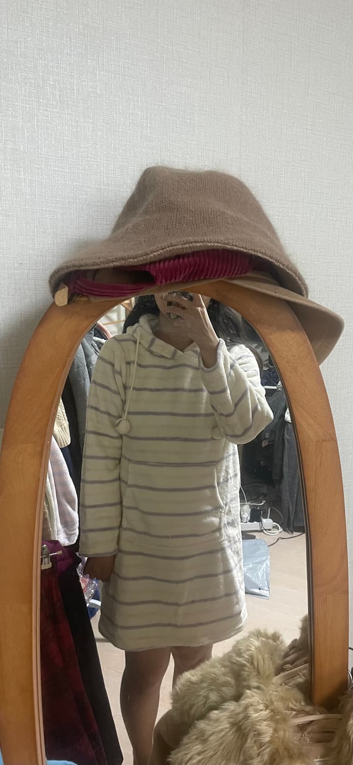 모리걸 빈티지 폼폼이 원피스 잠옷 🤍💜💗 [새상품] 상품이미지3