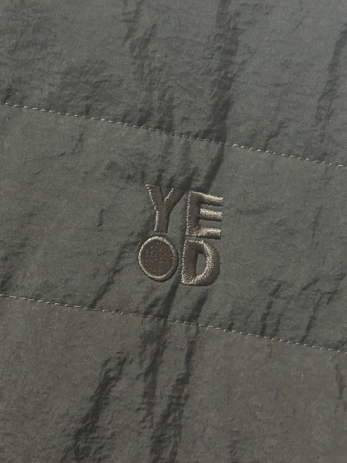 예디아카이브 리버시블 후디 패딩 코코아 상품이미지5