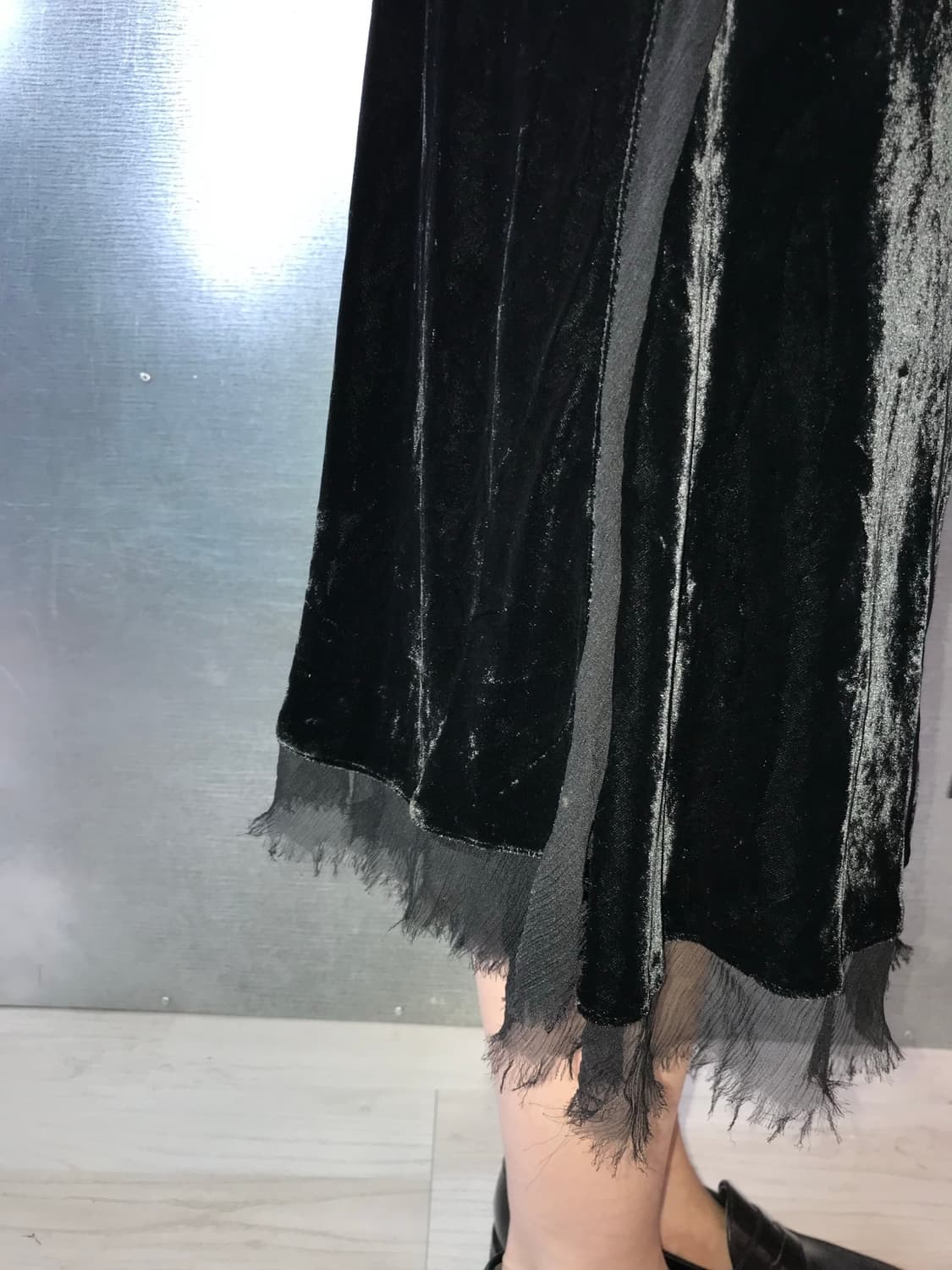 ✷ Velvet Black Skirt 상품이미지6