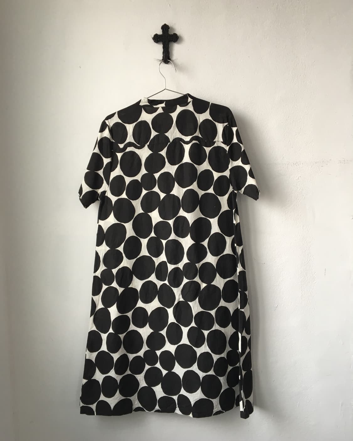 Dot pattern long onepiece 상품이미지3