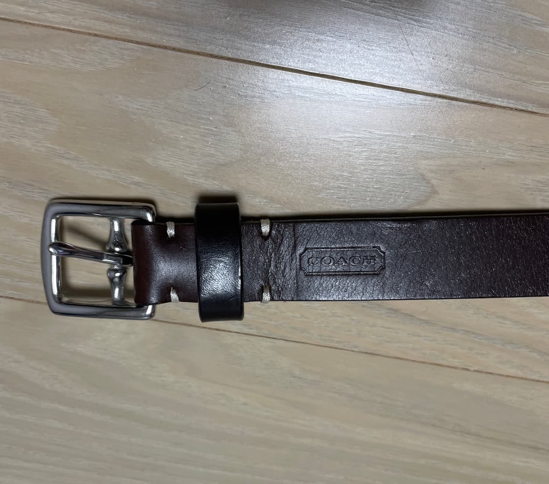 빈티지 코치 슬림 벨트 팝니다  상품이미지2