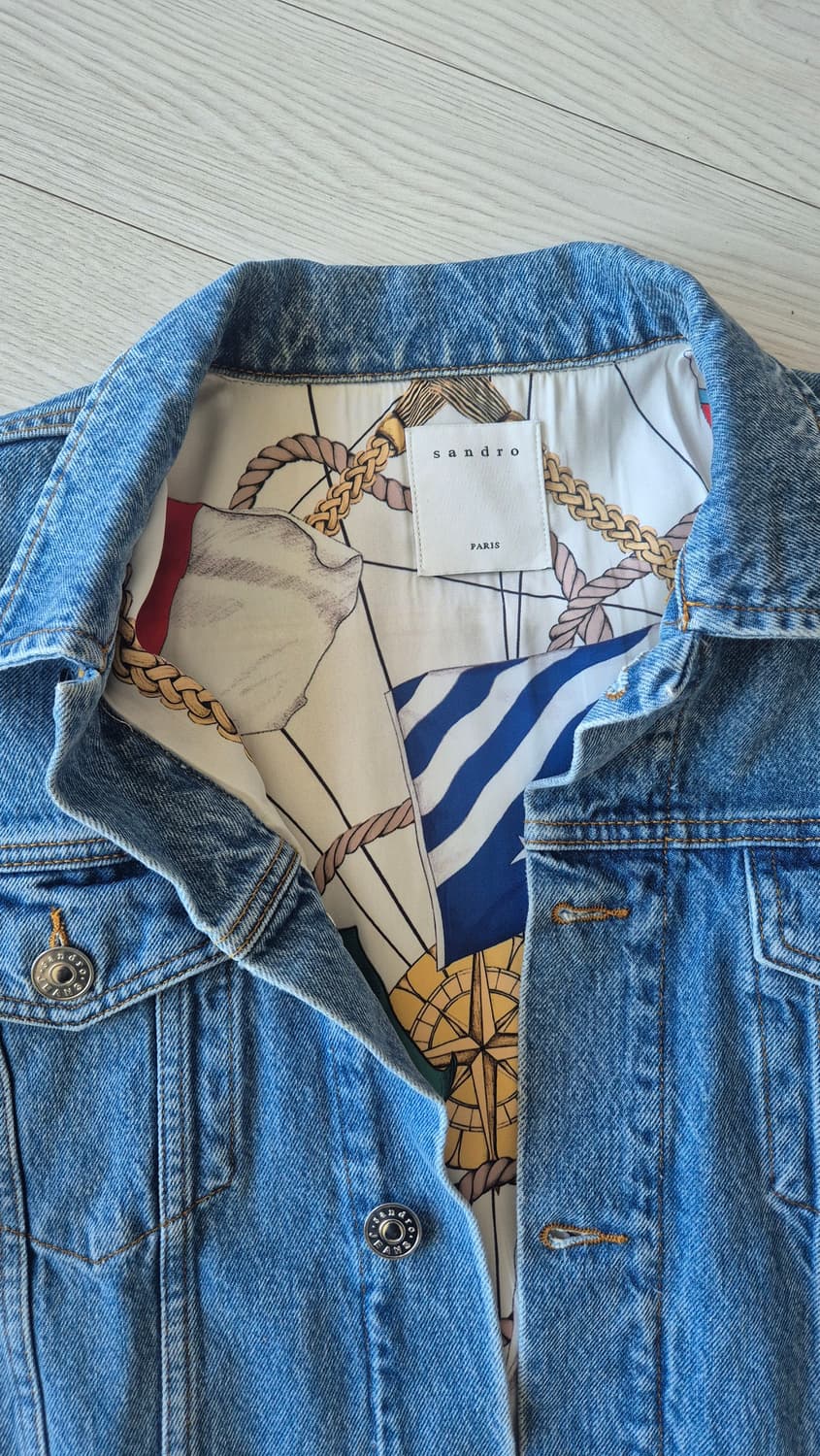 산드로 청자켓 (새상품) 상품이미지2