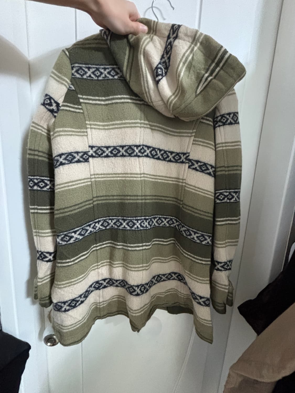 말차 떡코 가벼워서 지금 딱! 빈티지 모리 떡볶이코트 급처 상품이미지4